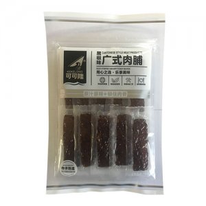 可可隆广式肉脯黑椒味70g