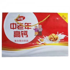 贵程中老年高钙复合蛋白饮料礼盒装