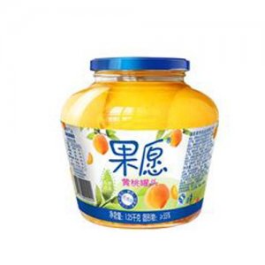 果愿黄桃罐头1250g