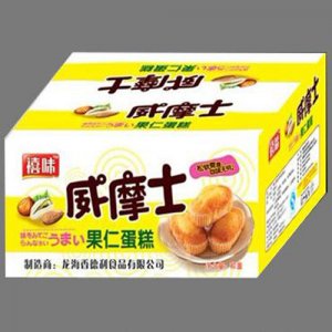 福建龙海禧味果仁蛋糕纸箱装