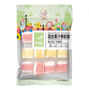 可可隆混合果汁卷软糖95g