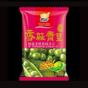 吧啦啦休闲零食香辣青豆