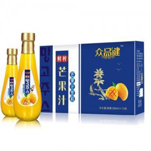 源健鲜榨芒果汁350ml×15瓶