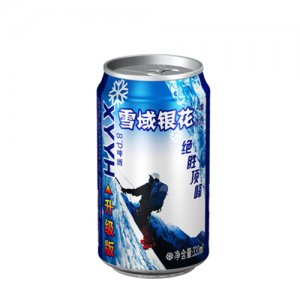 雪域银花绝胜顶峰啤酒罐装330ml