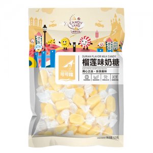 可可隆榴莲味奶糖123g