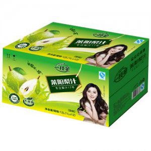 一枝笔莱阳梨汁1L×12盒