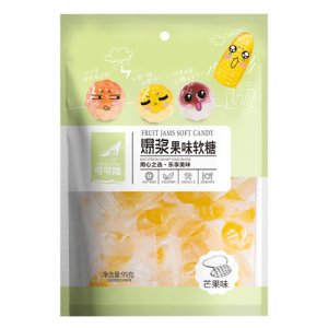 可可隆爆浆果味软糖芒果味95g