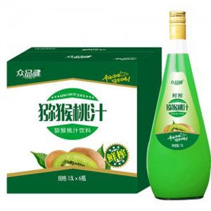 源健鲜榨猕猴桃汁1.5L×6瓶