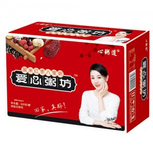 心粥道爱心粥坊黑米红枣八宝粥简箱装