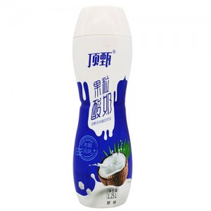 顶甄果粒酸奶原味1.25L