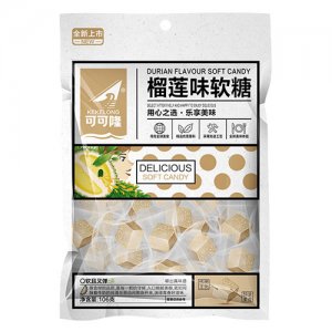 可可隆软糖榴莲味106g