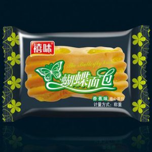 龙海禧味蝴蝶面包香蕉味