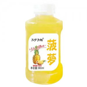 三分天地菠萝复合果汁饮料380ml