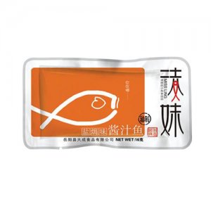 凌妹休闲食品盐焗味酱汁鱼16g