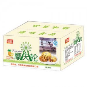 龙海禧味香德利摩天轮菠萝味面包