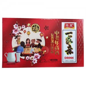 悠美一家亲中老年高钙复合蛋白饮品礼盒装
