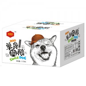 洛必客单身狗粮点心面大吉大利香葱鸡汁味3.75kg