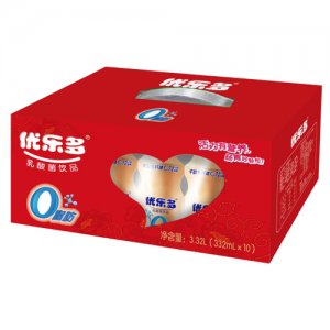 优乐多乳酸菌饮品 开窗礼盒