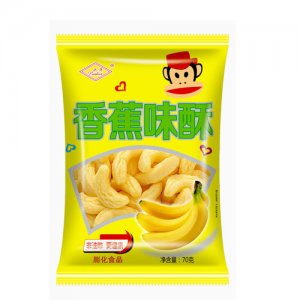兴华香蕉味酥70g
