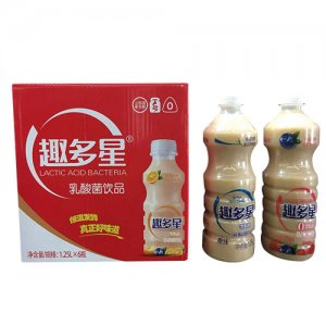 趣多星乳酸菌风味饮料1.25Lx6瓶