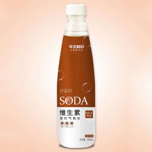 纤果知维生素苏打气泡水咖啡味500ml
