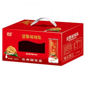 鼎顺坚果核桃乳植物复合蛋白饮料开窗礼盒装