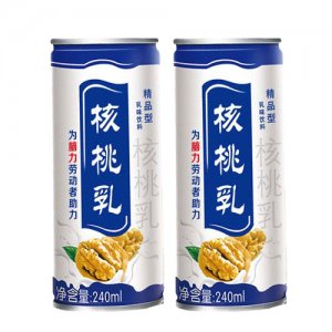 鼎顺核桃乳核桃露植物蛋白饮料240ml