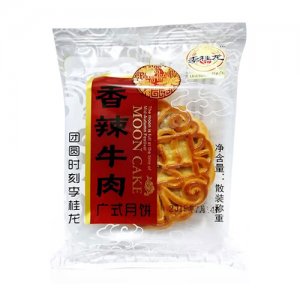 李桂龙香辣牛肉广式月饼