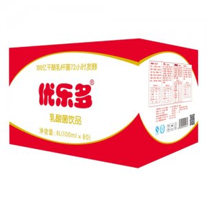 优乐多乳酸菌饮品 营养巴士外箱