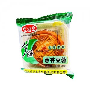 金桂盛葱香豆蓉月饼