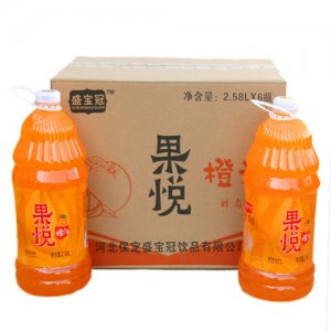 盛宝冠果悦橙汁饮料2.58Lx6瓶