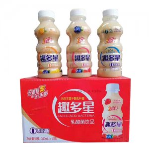 趣多星乳酸菌饮品340mlx12瓶