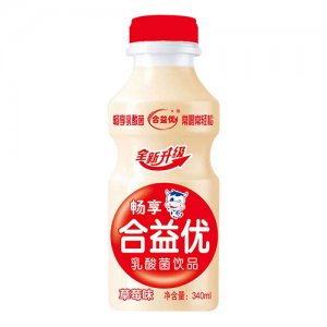 畅享合益优乳酸菌饮品草莓味340ml