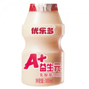 优乐多A+益生元乳酸菌饮品（瓶）