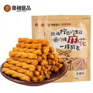 秦和小麻花香辣味180g