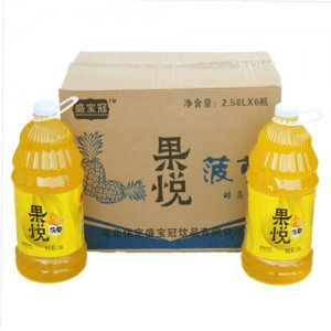 盛宝冠菠萝汁饮料2.58Lx6瓶