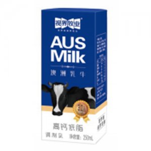 视界牧业澳洲乳牛高钙低脂调制乳