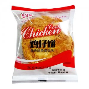 金桂盛鸡仔饼香辣牛肉味散装称重