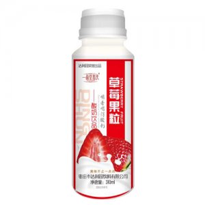 一品堂喜庆草莓果粒酸奶饮品310ml