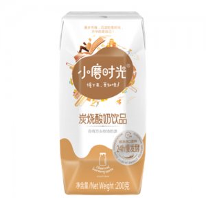 小磨时光炭烧酸奶饮品 盒装