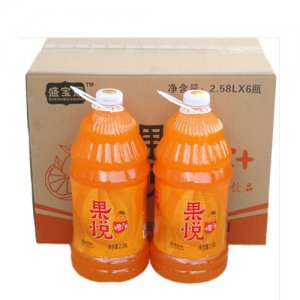 盛宝冠橙汁饮料2.58Lx6瓶