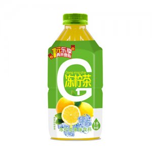 椰鲜世家冻柠茶果味饮料1L