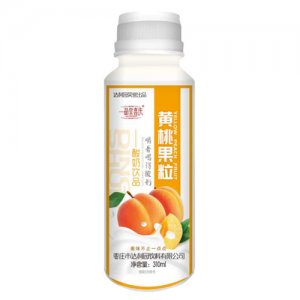 一品堂喜庆黄桃果粒酸奶饮品310ml