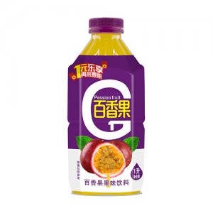 椰鲜世家百香果果味饮料1L