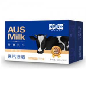 视界牧业澳洲乳牛高钙低脂调制乳 礼盒