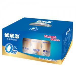 优乐多乳酸菌饮品开窗礼盒-原味