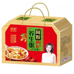 鼎顺阿胶枸杞八宝粥养生粥礼盒装