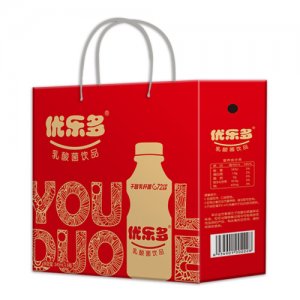 优乐多乳酸菌饮品竖款礼盒