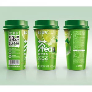 粒果乐泰式青柠果汁茶饮料400ml
