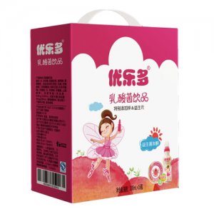 优乐多乳酸菌饮品 奶嘴礼盒-女版